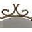 Elegant Gold 18" Vanity Stool with Smooth-Rolling Casters-213667221