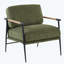 Chaise longue de loisirs en velours noir-1739656674