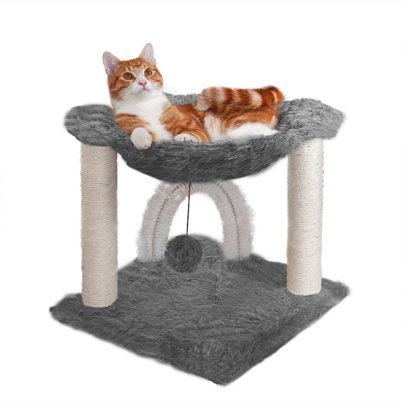 Aire de jeu Furhaven Tiger Tough, Gris
