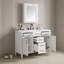 Armoire de meuble-lavabo 48 po avec lavabo, tablettes réglables, 4 tiroirs et 2 portes à fermeture en douceur-133422215