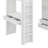  Angret Loft Bed With Large Shelves, Writing Desk And LED Light-1984015340-1984015342