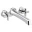 Levoir Two-Handle Wall Mount Tub Filler