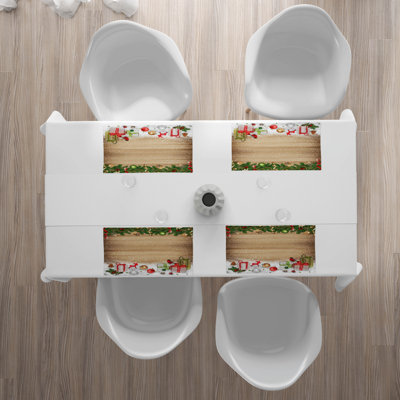 Polyester Abstract Rectangle Placemat