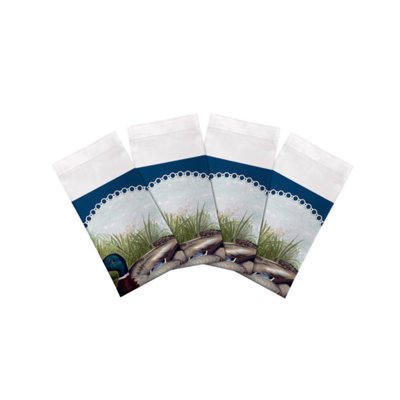 Serviettes de table en satin de coton English Duck Pond