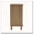 Large 4-Drawer Chest with Solid Wood Foot-398156357