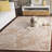 Amaure 757 Hand Tufted Wool/Cotton Floral Indoor Use Only Rug in Rust/Ivory-234581578