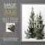 Simple Evergreen I, reproduction encadrée - bois massif-135713427-135713437