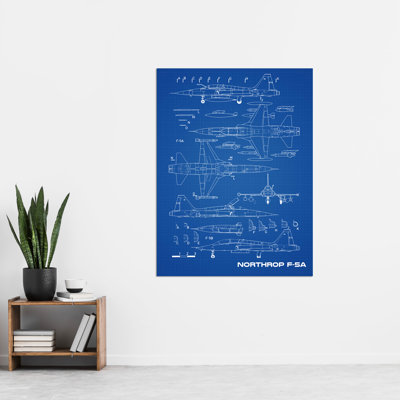 Northrop F-5A Freedom Fighter US Plane - No Frame Art Prints