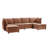 Cheltenham 127"W Modern 6-Piece Extra-Wide Storage Sectional Sofa-943764453
