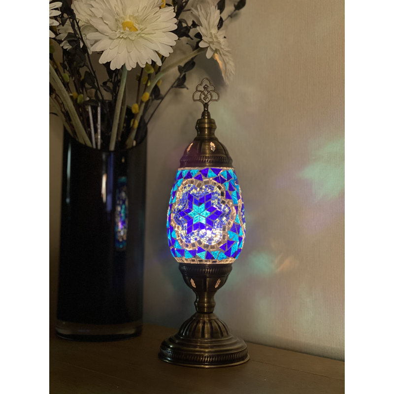 Karlie Metal Lighting Lamp, Blue