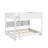 Queen Over Queen Bunk Bed With Cabinets And USB Ports-282328762
