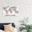 World Map Blush by Chris Paschke - Painting on Canvas-1469098595-1469098592