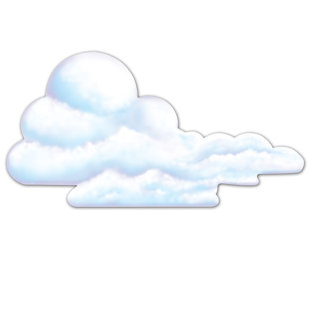 Découpage cloud (Ensemble de 6)