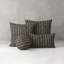 Intertwine Ebony Orb Woven Accent Pillow Cover & Insert
