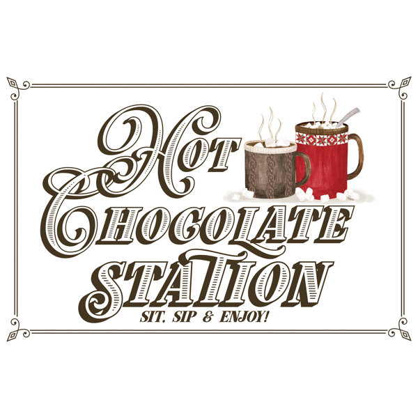 Hot Chocolate Bar Sign – AspenJay