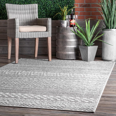 Tapis rayé intérieur / extérieur Patsy