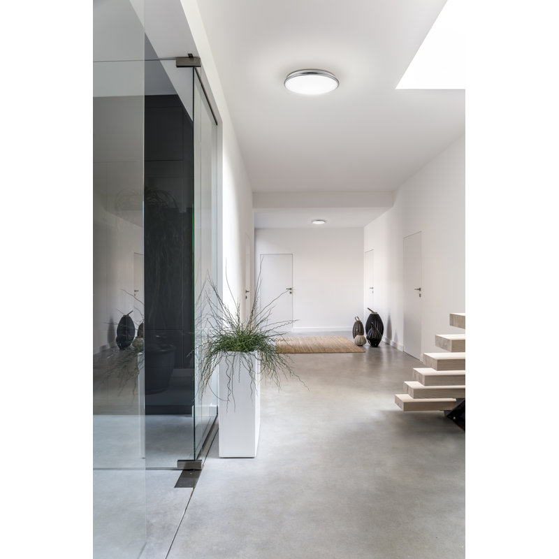 Plafonnier encastré 1 lumière DEL Brook, H 2,88 po x l 15,13 po x P 13,15 po