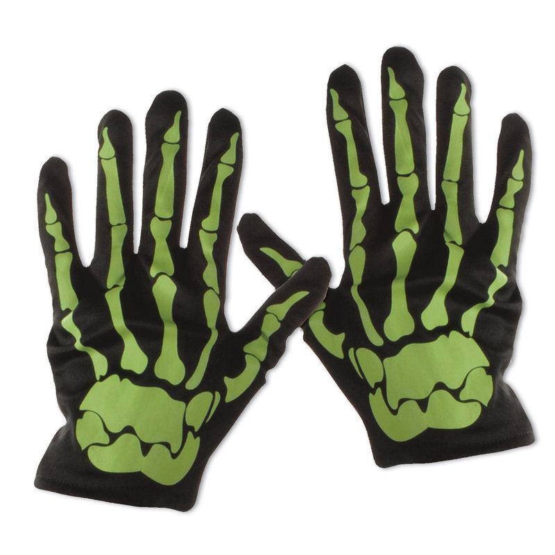 Gants d'Halloween Nite-Glo