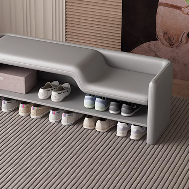 Tabouret d'entrée pour chaussures, Grey