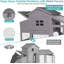 Mobile chicken coop w/ wheels, nest box, leakproof tray & uv-resistant roof "(78 chars)-681331458