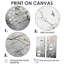 Arbre gris gris monochrome rêverie - art mural traditionnel-1493140480-1493140487-1493140486