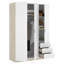 Alaziah 3 Door Manufactured Wood Wardrobe-413418684