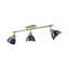 Plafonnier semi-encastré 3 lumières Bryannah-107150119-107150121