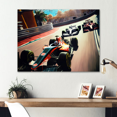 " Racing Car In Monaco GP I "