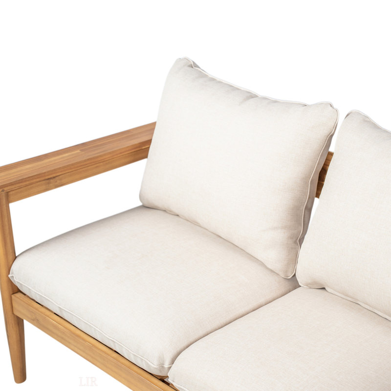 Causeuse d'extérieur en bois d'acacia Terassi