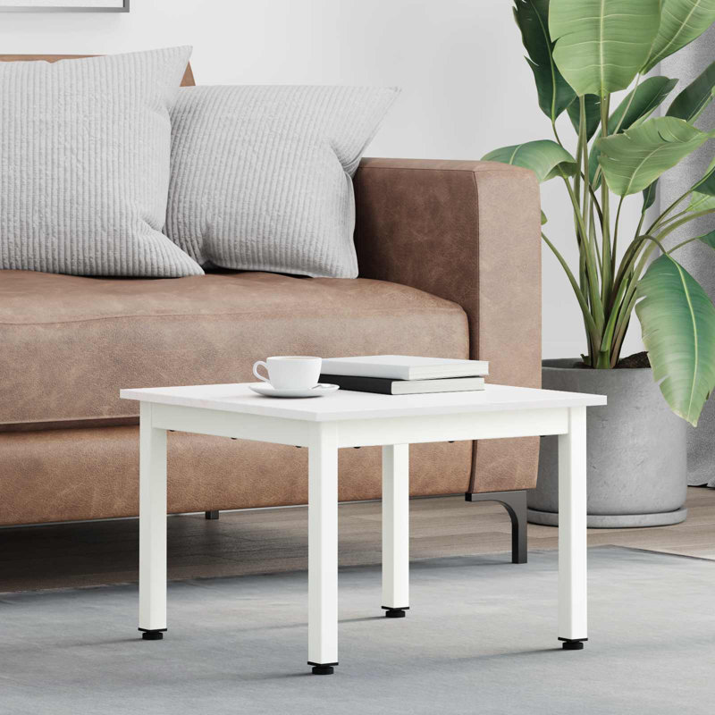 Coffee Table, 36cm. H x 50cm. L x 50cm. W, Natural, Black