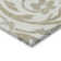 Washable Floral Indoor / Outdoor Rug