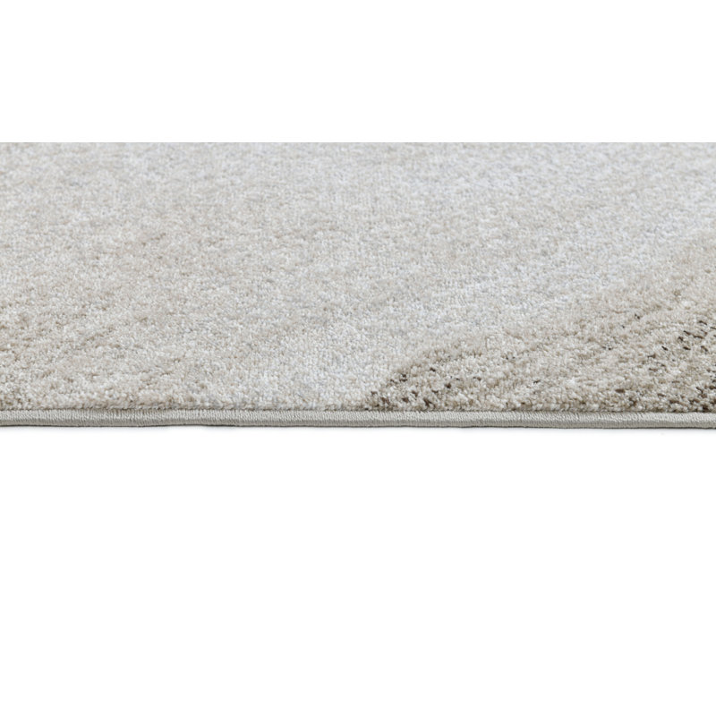 Tapis beige clair de la collection Alloy, 5 pi 3 po x 7 pi 6 po