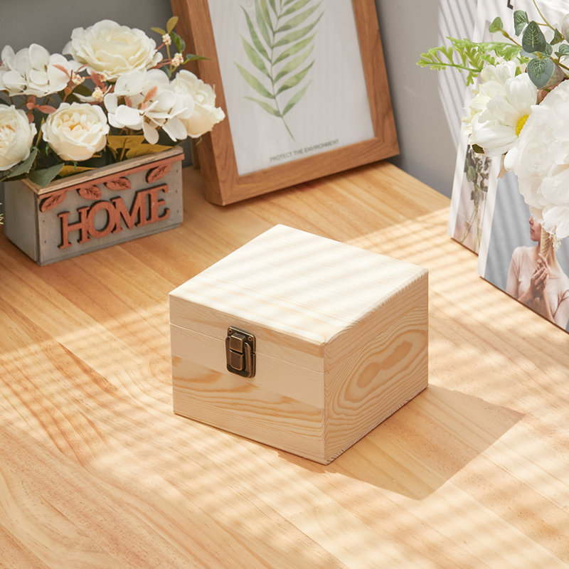 Lily Manor Solid Wood Storage Tub & Tote