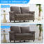 Canapé à 2 places avec coussins détachables Chenille Rivet Decor