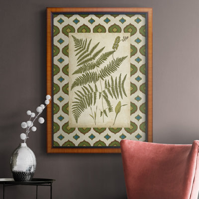 Fougères marocaines IV, toile encadrée de qualité supérieure - prête à être accrochée