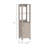 Linen Cabinet Jannes, Two Open Shelves, Single Door-686839229