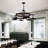 7-Light Retro Industrial Metal Gear Pendant Light