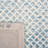 Micro-Loop Hand Tufted Wool And Cotton Geometric Rug-2133424169