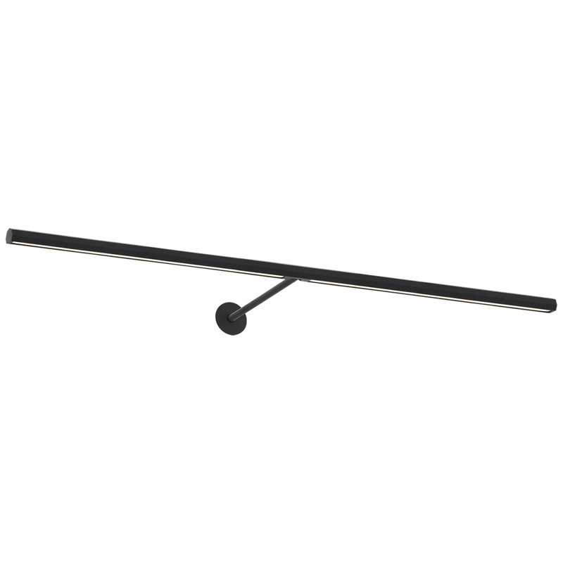 Plural Faceted 18" Picture Light, Nightshade Black