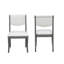 Ensemble de 2 chaises de salle à manger rembourrées Finish-68193877