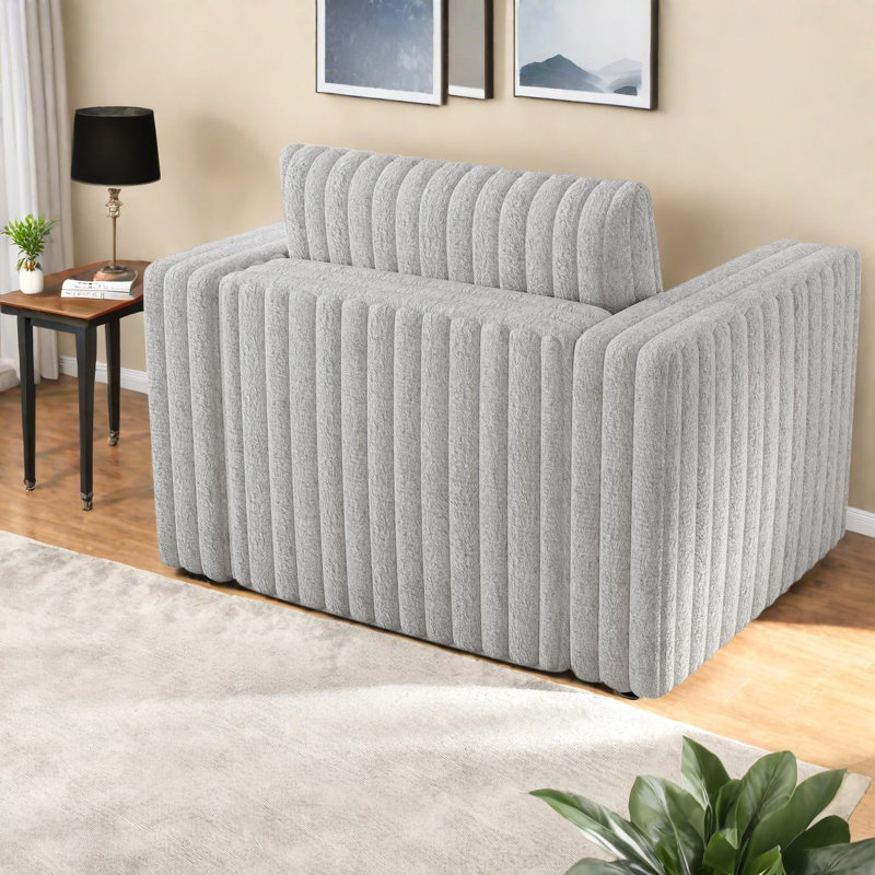 Canapés modernes avec rangement, siège simple compact en métal gris clair pour la maison