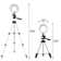 LED Ring Light Mini Camera Lamp Lamp Base