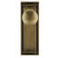 Plaque de mission Nostalgic Warehouse avec bouton de porte New York-15387312