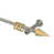 Stainless Steel/Beech Lacquered