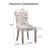 Velvet Dining Chair Tufted Dining Room Chair With Solid Wood Leg (set Of 6)-623924058