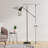 Shraga 65 in. Black Modern Foot Switch 1 Light Metal Marble For Living Room Bedroom Reading Standing Up Arched Task Floor Lamp Corner Tall Lights