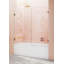 Illume 59.25 in. x 58.25 in. Fully Frameless Hinge Bathtub Door-1067579183