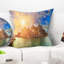Grand Canal Venice Panorama - Coussin imprimé paysage urbain-29456422-29456426