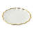 Regency Gold Set of 4 Dinner Plate 11"