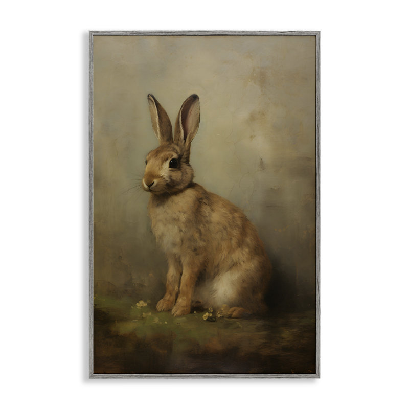«Brown Bunny», estampe numérique par Petal Prints Design, Estampe numérique Farmhouse, H 18 po x l 12 po